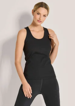 Basic Tanktop aus Rippmaterial