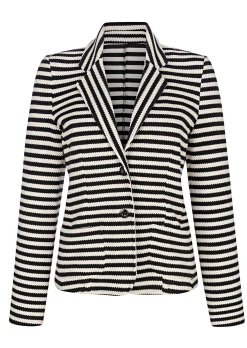 Blazer in Streifendessin