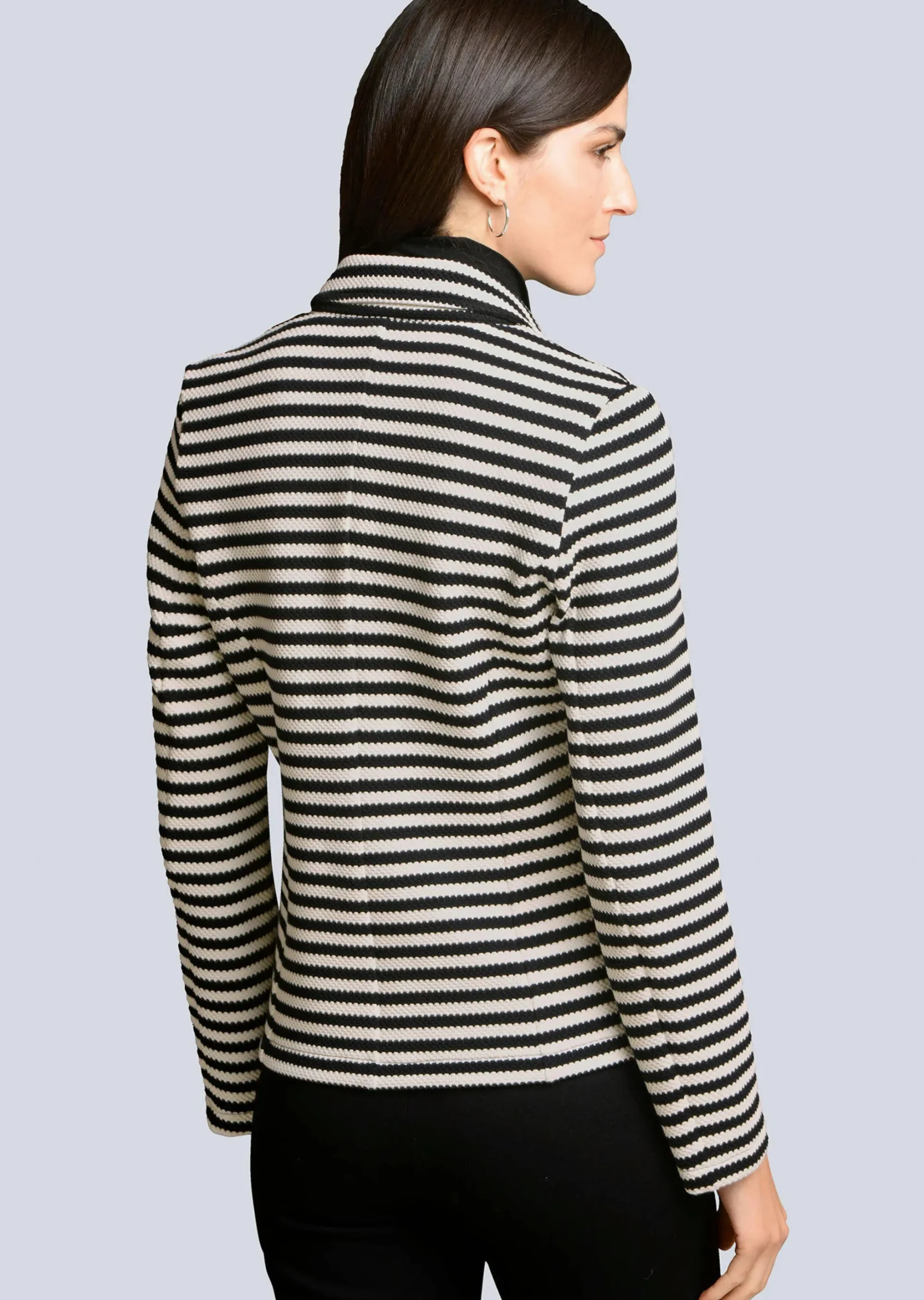 Blazer in Streifendessin