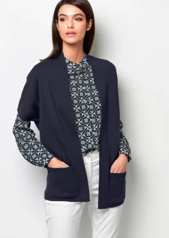 Bluse mit grafischem Druck