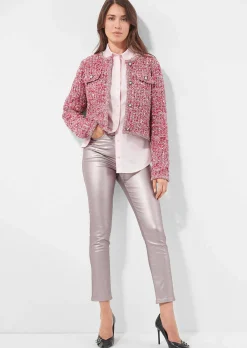 Bouclé-Jacke