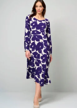 Kleid mit grafischem Dessin