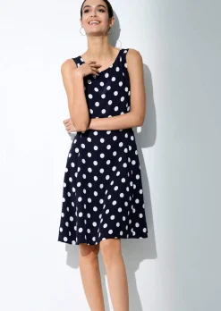 Kleid mit Punkt Dessin
