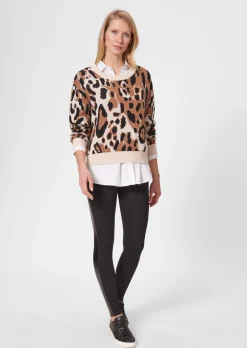 Pullover mit Animalmuster