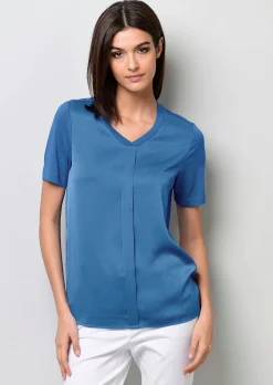 Shirt mit Falten
