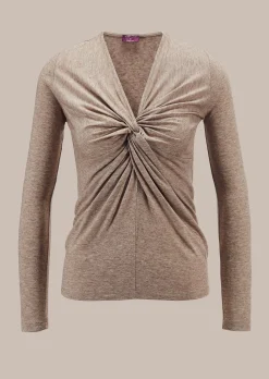 Shirt mit Knotendetail