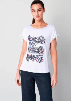Shirt mit maritimen Druck