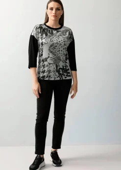 Shirt mit platziertem Druck