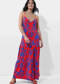 Strandkleid mit Blütenprint
